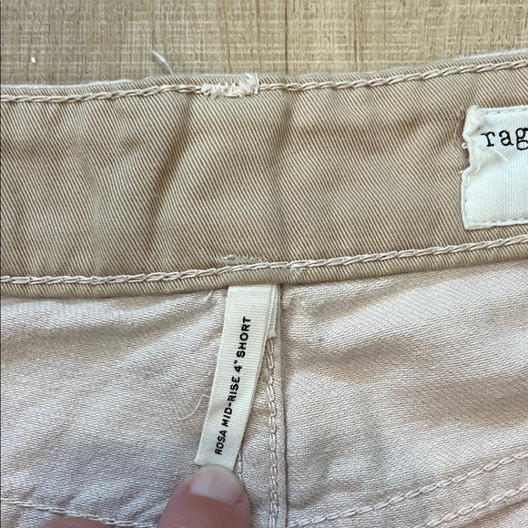 rag & bone Rosa Mid-Rise 4” - Picture 2 of 5